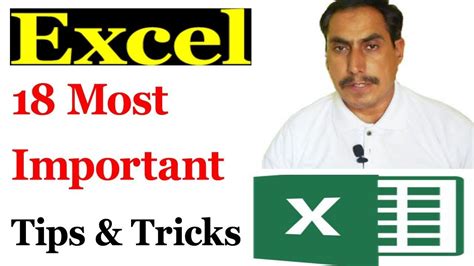 18 Most Important Excel Tips And Tricks By Learning Center Urdu Hindi