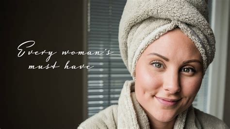hair towel  womans   youtube