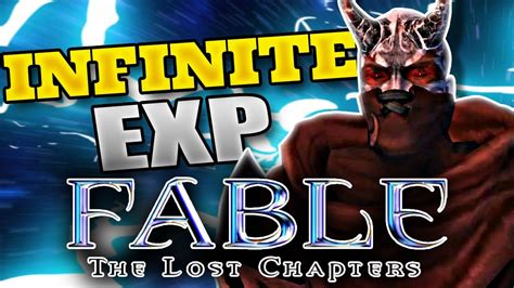 unlimited experience farm  exploit  fable lost chapters  fable anniversary youtube