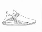 Yeezy Nmd sketch template