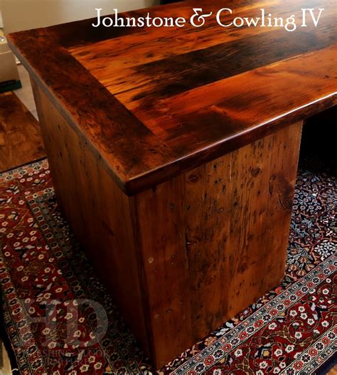 custom reclaimed wood desk  toronto company blog