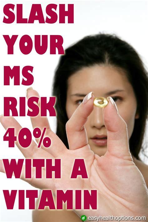 easy health options® slash your ms risk 40 with a vitamin health