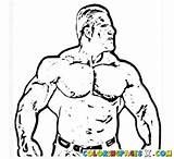 Coloring Pages Body Builder Bodybuilder Jay Cutler Getdrawings Getcolorings Print sketch template