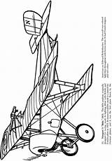 Airplanes Dover Aviones Biplane Freecoloring sketch template