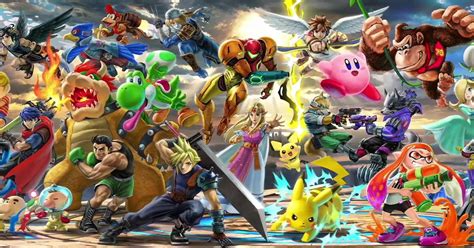 super smash bros ultimate will include every previous fighter polygon
