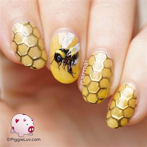 bee nail charms dedication