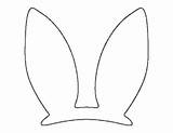 Orejas Moldes Conejito Conejo Lapin Oreille Rabbit Pascua Proyectos Conejos Stencils Paques Tejidosacrochetpasoapaso Patternuniverse Templateroller Cintillo Diadema Pâques Hacer Oreja sketch template