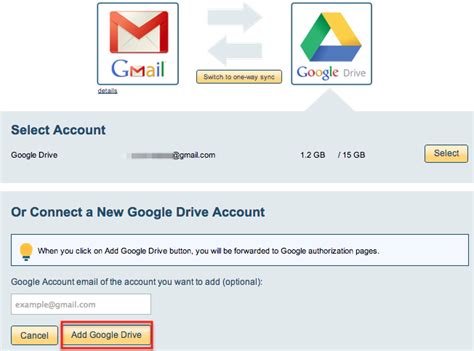 sync gmail  google drive cloudhq support