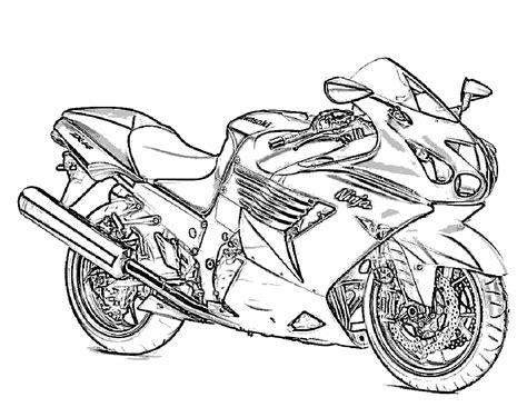 coloring pages vehicles motorcycle coloring pages  kids
