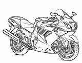 Motorcycle Coloring Pages Printable Kids Moto Sheets Bestcoloringpagesforkids sketch template
