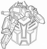 Coloring Optimus Prime Transformers Pages Transformer Kids Colouring Printable Sheets Bots Rescue Print Drawing Color Bumblebee Cartoon Face Dinobots Rocks sketch template