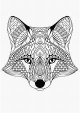 Volwassenen Dieren Moeilijke Wolf Printen sketch template