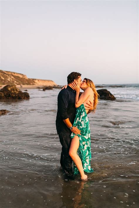 Engagement Session At Crystal Cove Laguna Beach With Anna And Don San