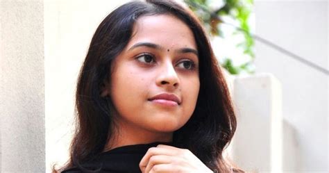 sri divya new hot photos picture wallpaper black dress