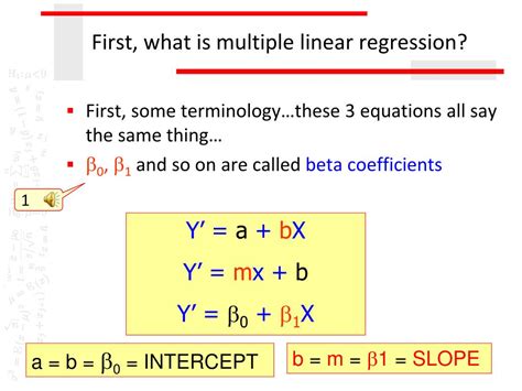 multiple linear regression powerpoint