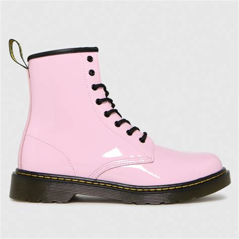 dr martens pale pink  boots youth shoefreak