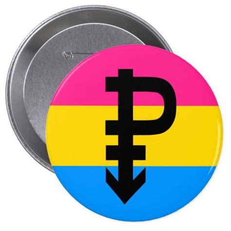 Pansexual Pride Flag Stripes Design Pin Zazzle