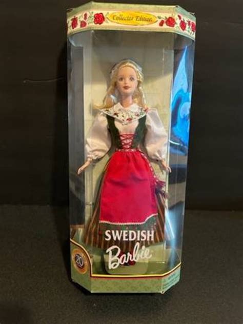 swedish barbie 1999 24672 mattel collector edition etsy