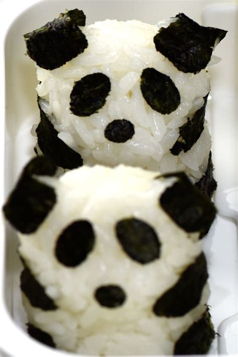 Panda Sushi Recipe Panda Sushi Healthy Snacks Recipes