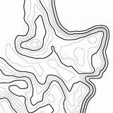 Topographic Contour Topography sketch template
