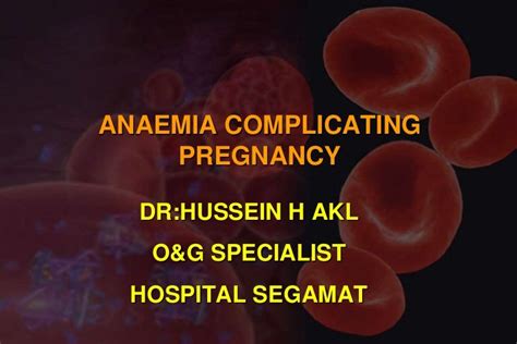 anaemia in pregnancy
