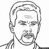 Coloring Mark Wahlberg Pages Famous Actor Actors Thecolor sketch template