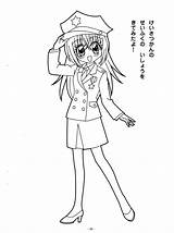 Coloring Anime School Girl Pages Google Para Colorir Search Páginas Salvo sketch template