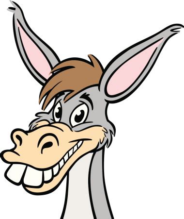 donkey head stock illustration  image  istock
