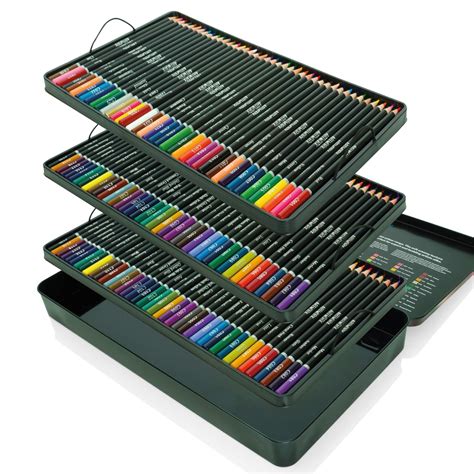 buy artworx premium artists colouring pencils tin  coloured set