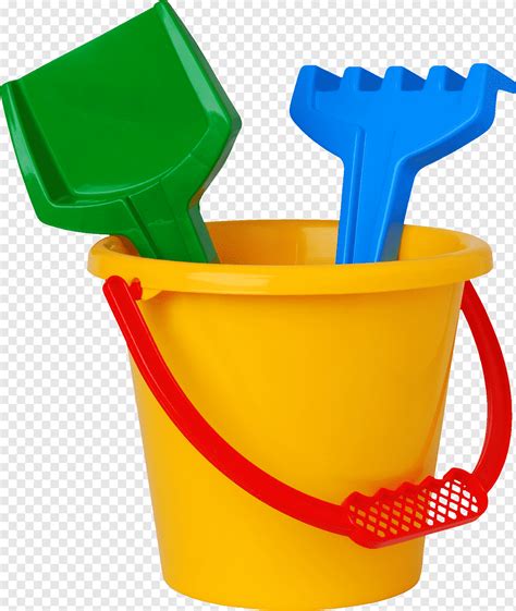 bucket  spade toy graphy bucket game orange bucket png pngwing