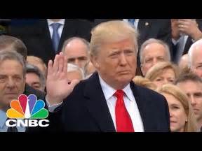 donald trump takes oath  office  president   united states cnbc youtube