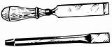 Chisel Clipart Chisels Cliparts Clip Clipground Library sketch template