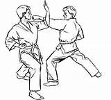 Karate Judo Walki Kolorowanka Druku Shotokan Sport Kunjungi Pokoloruj Coloringpagesfortoddlers sketch template