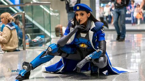 overwatch ana cosplay full interview at anime nyc youtube