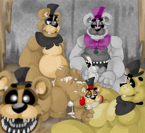 rule 34 all fours anal anal sex animatronic anthro ass bear bow