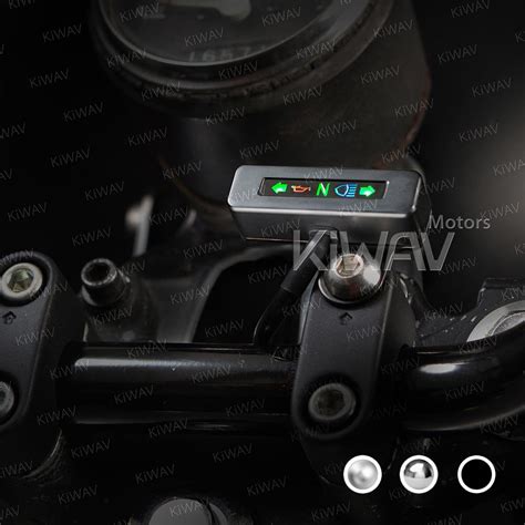 electrical wiring kiwav custom motorcycle led mini dashboard warning lights