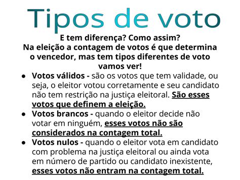 Plano De Aula 5º Ano Eleições No Brasil é Importante Participar