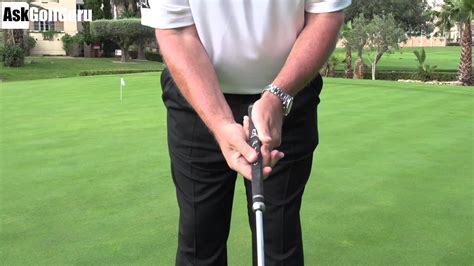 putting grips   hold  putter youtube