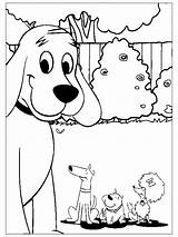 Clifford Coloring Pages Print sketch template