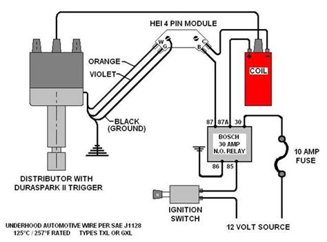 toyota  wire ignition coil diagram