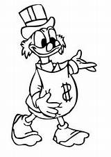Duck Dagobert Ausmalbilder Picsou Mcduck Scrooge Malvorlagen Coloriages Malvorlage Animaatjes Ausmalbild Malvorlagen1001 Gebruiken Animes sketch template