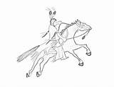 Indian Warrior Horse Template Boyhood Getdrawings Drawing Coloring sketch template