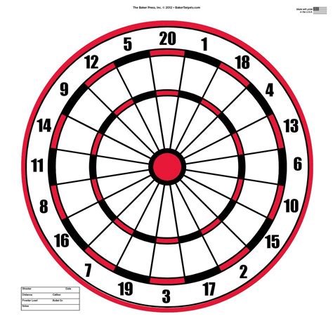 amazoncom dart board target pack      sports outdoors shooting targets