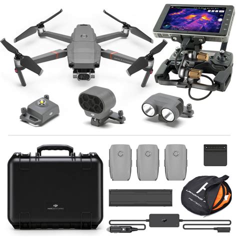 rapid thermal drone package dji mavic  enterprise dual aerial media pros