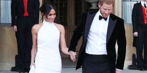 see meghan markle s wedding reception dress — meghan