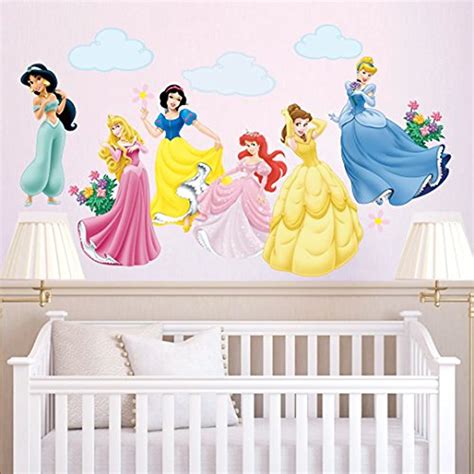 princess wall stickers murals removable vinyl girls room decals nursery