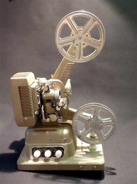 Vintage 16mm Movie Projector Circa 1954 In An Impressive Large Size By