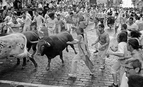 bull run  photograph  rafa rivas fine art america