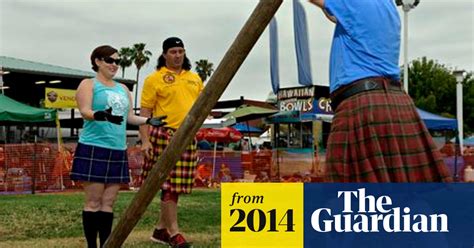 Highland Games Receive A Big Lift In California Us News The Guardian