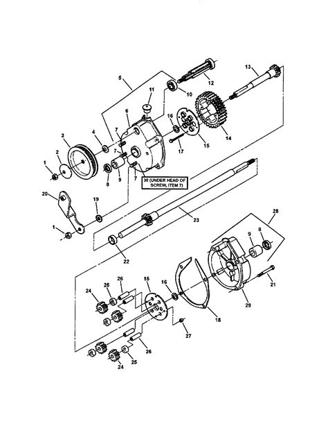 transmission differential diagram parts list  model hwpsrv snapper parts walk